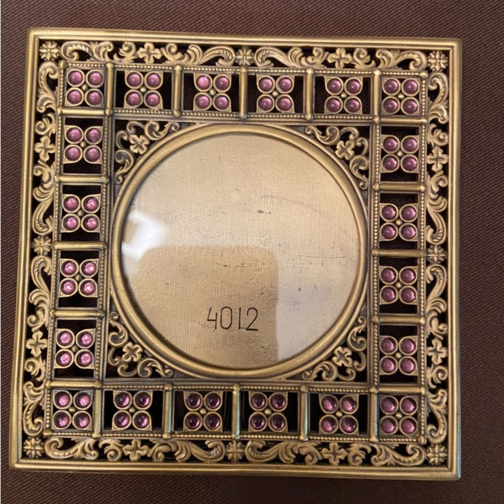 Authentic Limited Edition Edgar Berebi Picture Frame Style #4012, Gorgeous & HTF